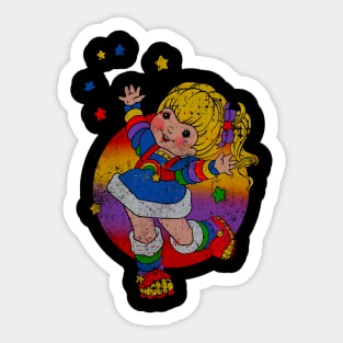 Vintage Rainbow Brite 80s Sticker